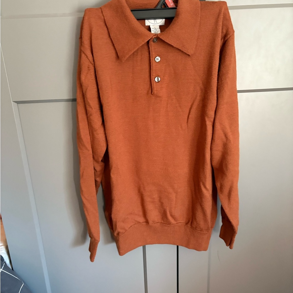 Men's Rust Polo Shirt